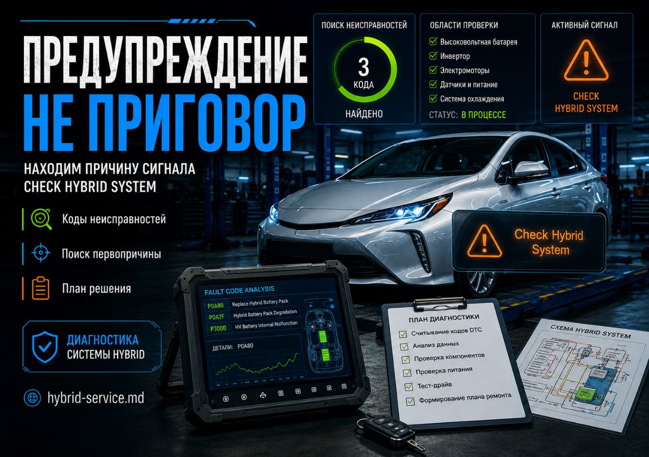 ошибка Check Hybrid System