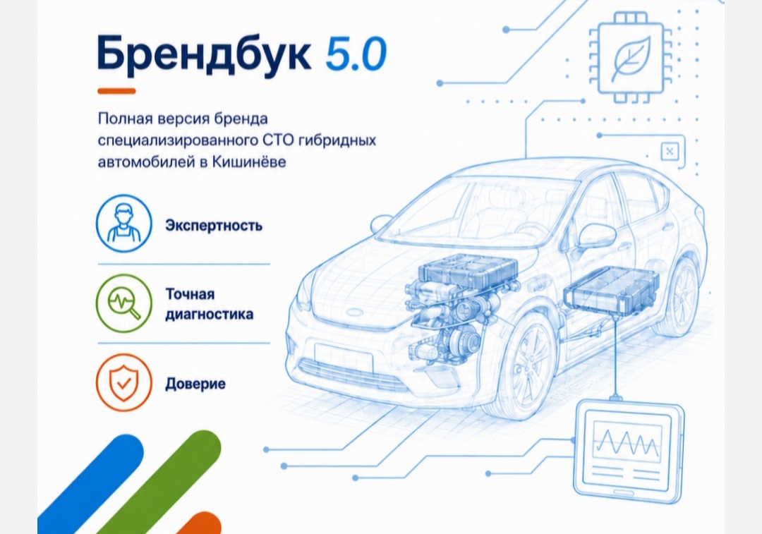 Брендбук Hybrid Service в Молдове