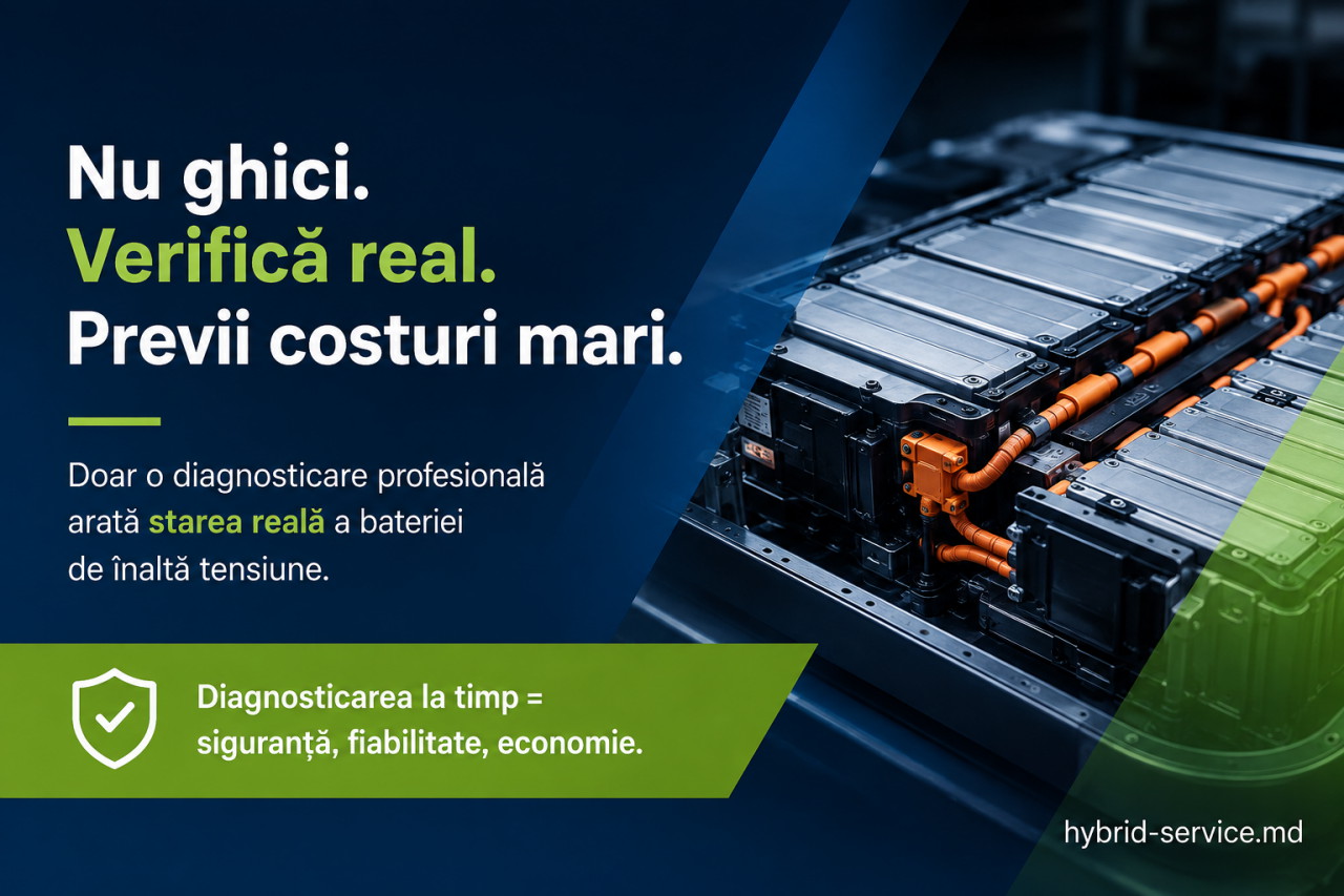 Тест. Diagnosticarea bateriei de înaltă tensiune: cum depistăm uzura reală