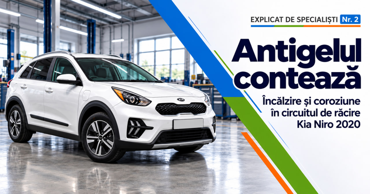 Проблема с отоплением Kia Niro Hybrid: коррозия масляного теплообменника и роль антифриза